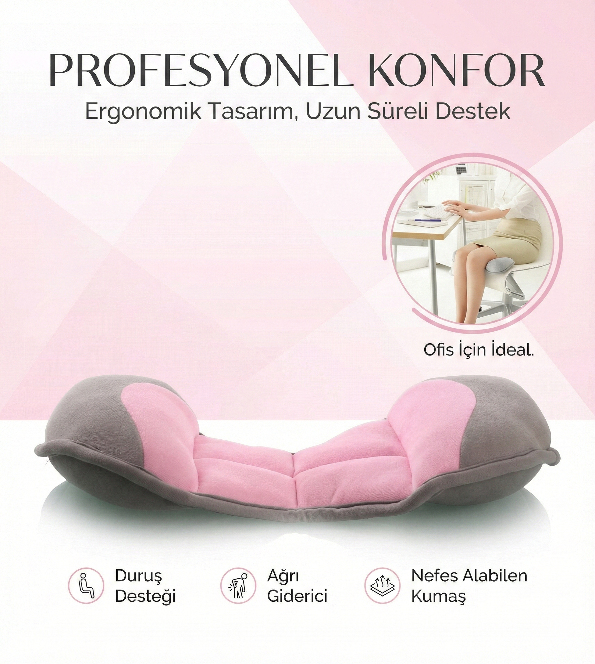 Bacak Çarpıklığını Gideren Medikal Dik Duruş Destek Oturuş Minder